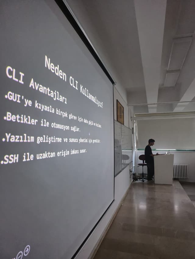 Unix Terminal ve IDE Kullanımı